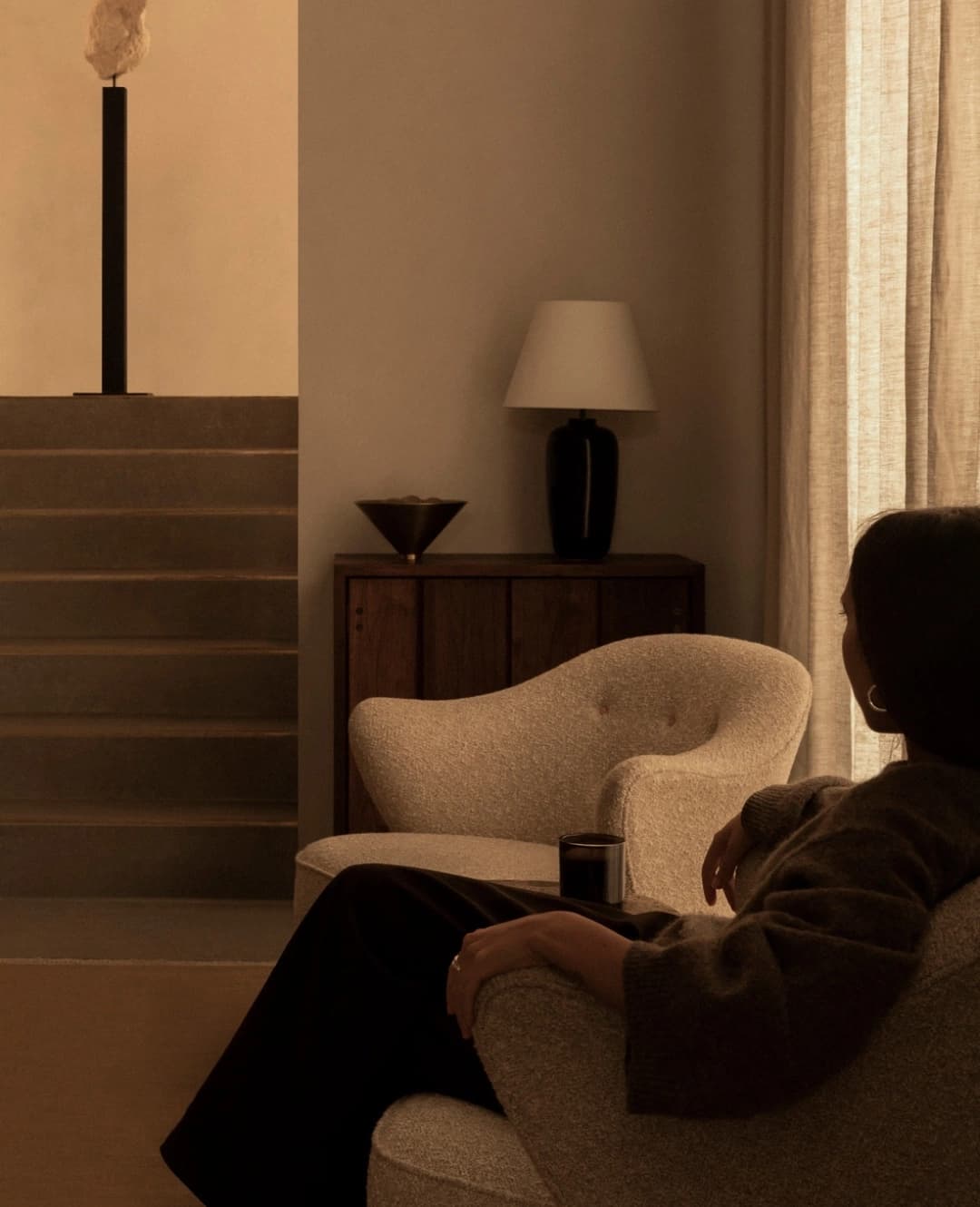 An evening at home, sitting with the thing you want to say